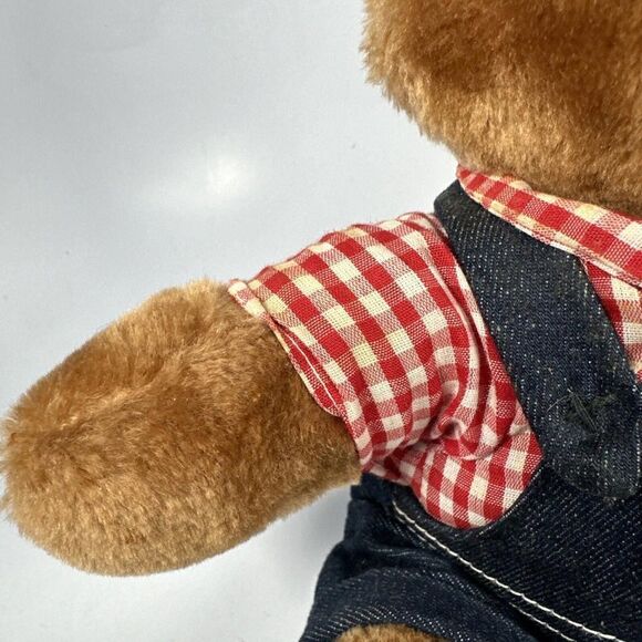 Vintage 1985 Dakin Del Monte | Brawny Bear Marketing Advertising Plush 10” - Picture 5 of 12